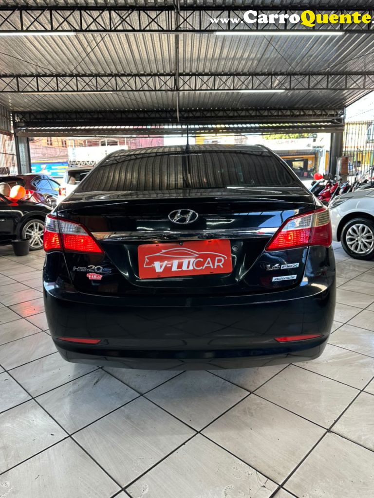 HYUNDAI   HB20S PREMIUM 1.6 FLEX 16V AUT. 4P   PRETO 2014 1.6 FLEX - Loja
