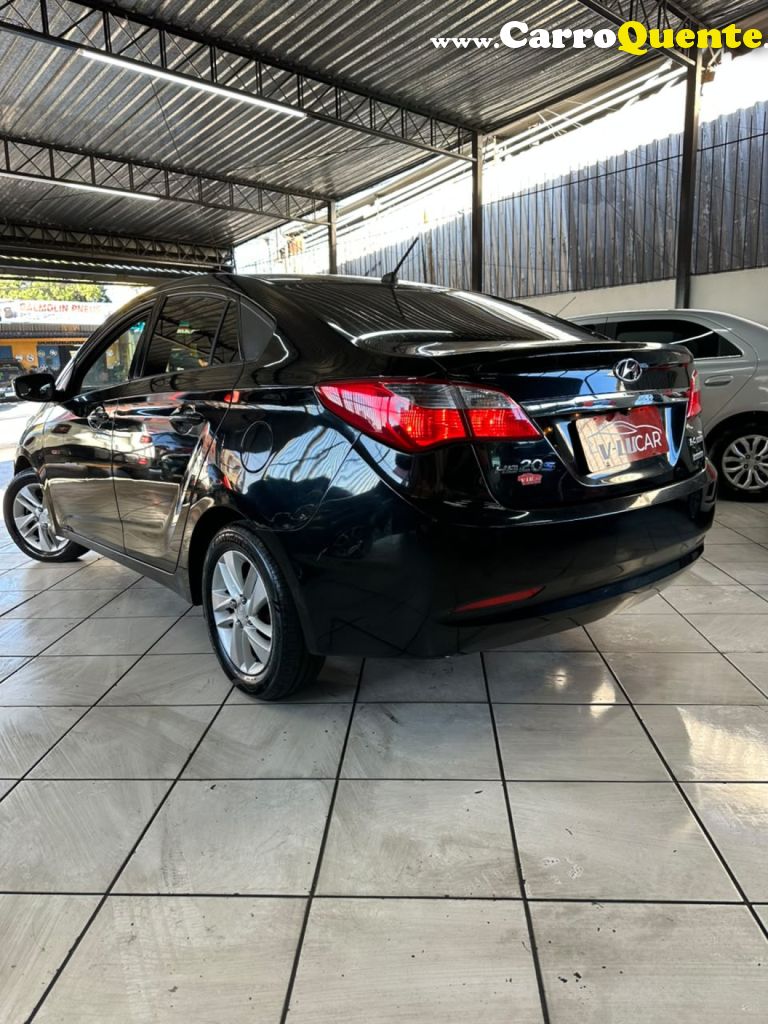 HYUNDAI   HB20S PREMIUM 1.6 FLEX 16V AUT. 4P   PRETO 2014 1.6 FLEX - Loja