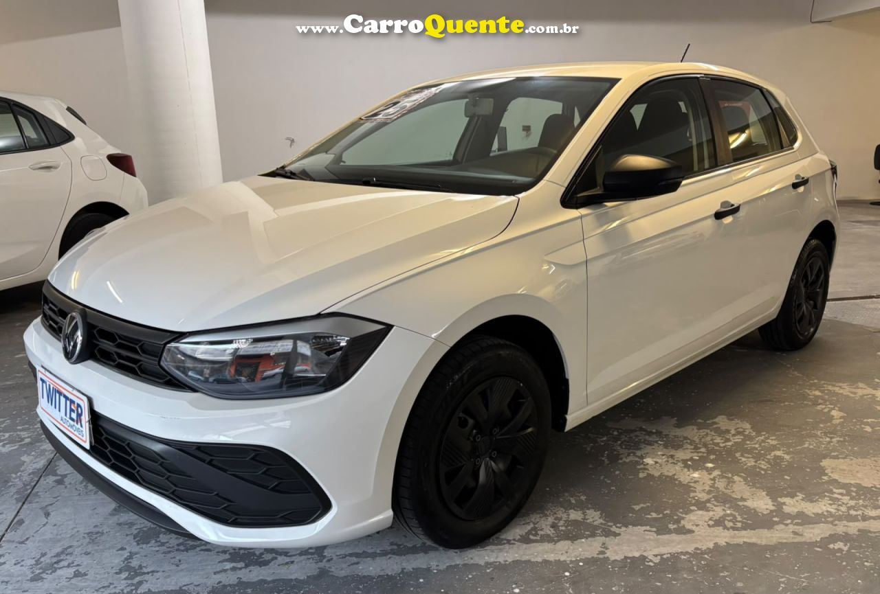 VOLKSWAGEN   POLO TRACK 1.0 FLEX 12V 5P   BRANCO 2025 1.0 FLEX - Loja