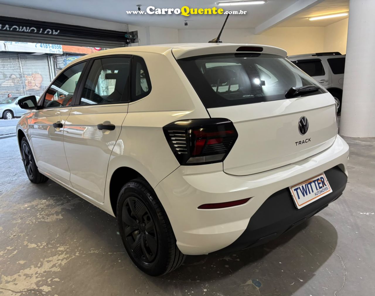 VOLKSWAGEN   POLO TRACK 1.0 FLEX 12V 5P   BRANCO 2025 1.0 FLEX - Loja