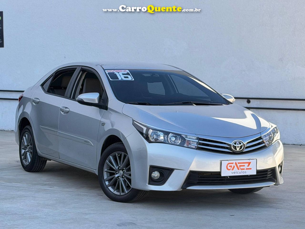 TOYOTA COROLLA 2.0 XEI 16V 2016 - Loja