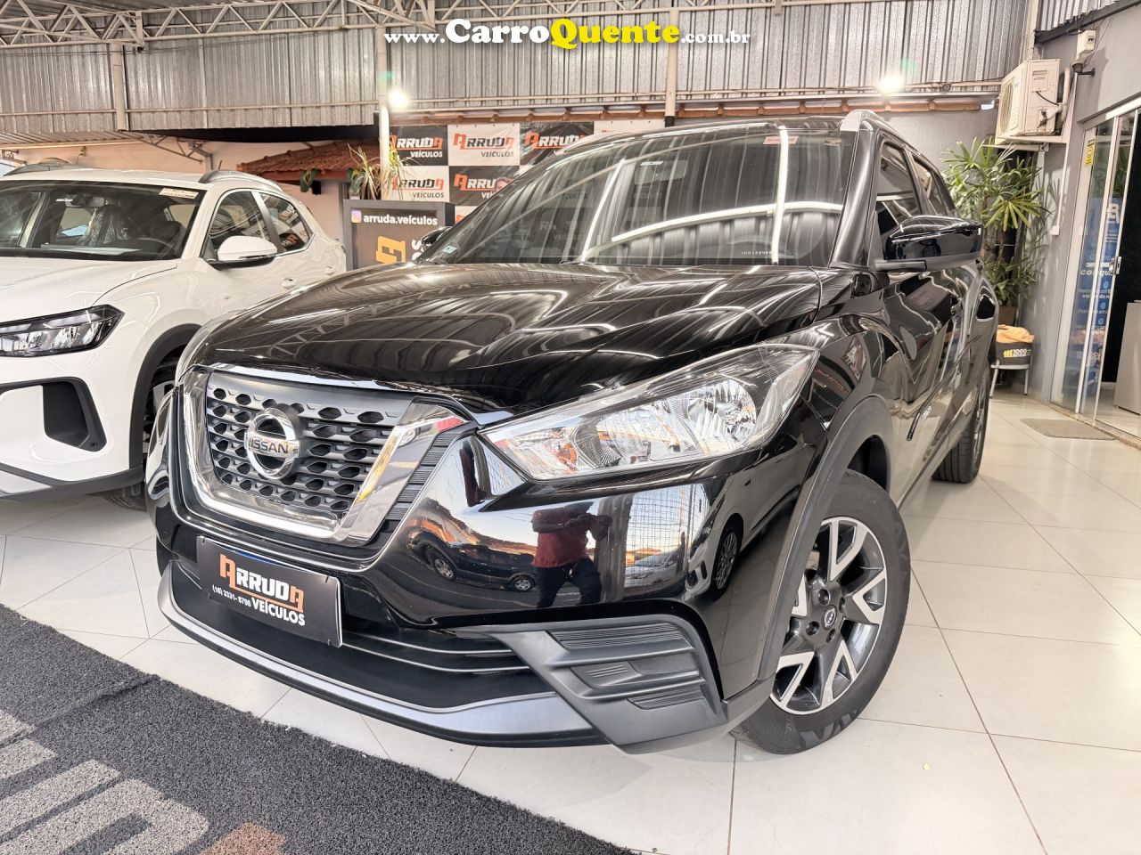 NISSAN   KICKS S DIRECT 1.6 16V FLEX 5P AUT.   PRETO 2019 1.6 FLEX - Loja