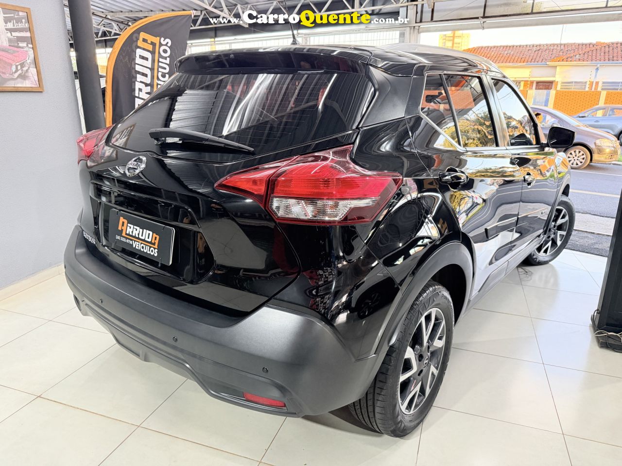 NISSAN   KICKS S DIRECT 1.6 16V FLEX 5P AUT.   PRETO 2019 1.6 FLEX - Loja