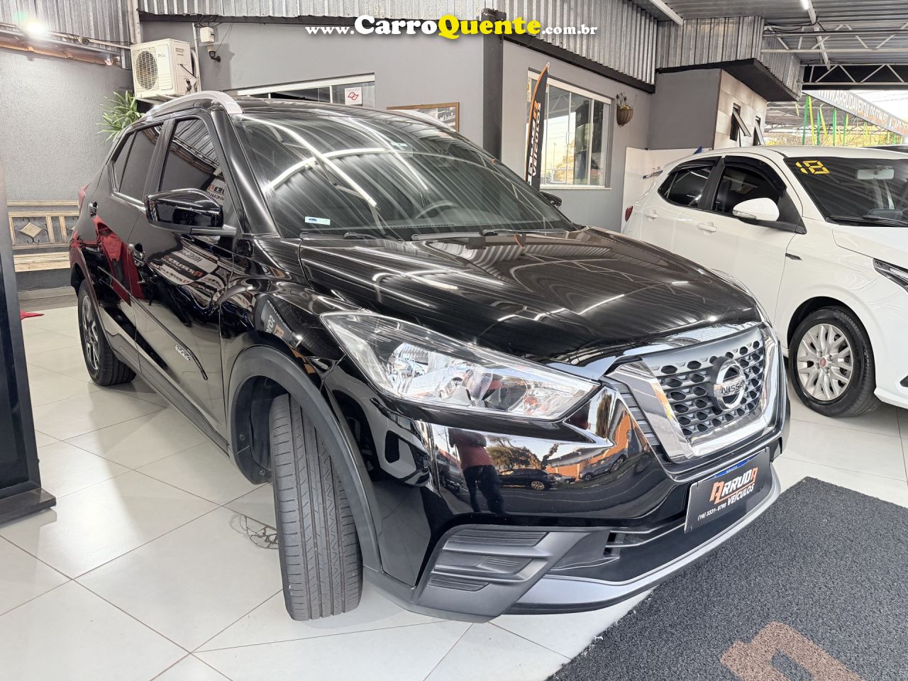 NISSAN   KICKS S DIRECT 1.6 16V FLEX 5P AUT.   PRETO 2019 1.6 FLEX - Loja