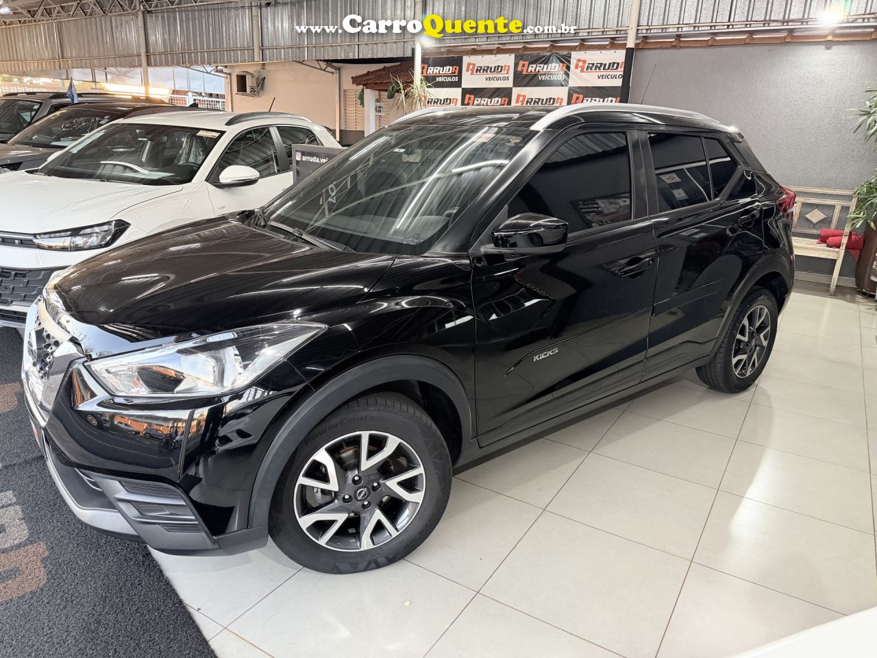 NISSAN   KICKS S DIRECT 1.6 16V FLEX 5P AUT.   PRETO 2019 1.6 FLEX - Loja
