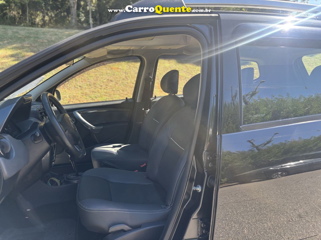 RENAULT   DUSTER DYNAMIQUE 2.0 FLEX 16V AUT.   PRETO 2013 2.0 FLEX - Loja