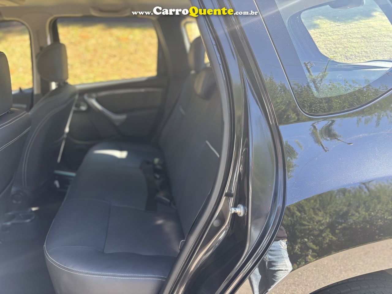 RENAULT   DUSTER DYNAMIQUE 2.0 FLEX 16V AUT.   PRETO 2013 2.0 FLEX - Loja