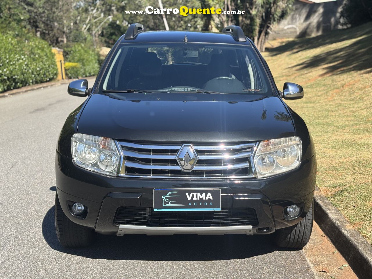 RENAULT   DUSTER DYNAMIQUE 2.0 FLEX 16V AUT.   PRETO 2013 2.0 FLEX - Loja