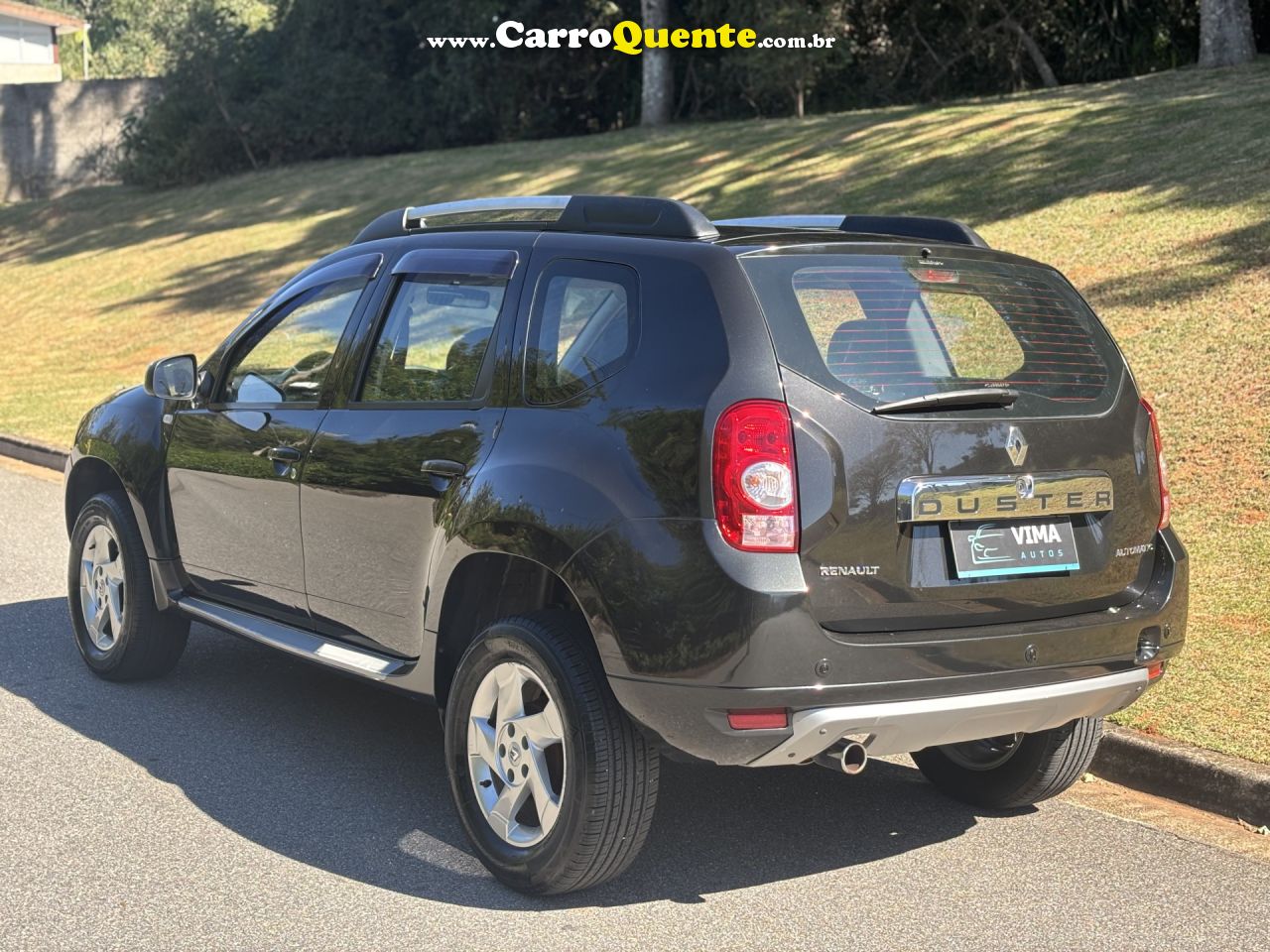 RENAULT   DUSTER DYNAMIQUE 2.0 FLEX 16V AUT.   PRETO 2013 2.0 FLEX - Loja