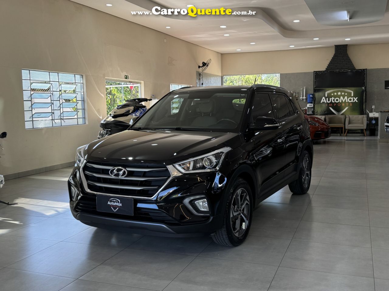 HYUNDAI   CRETA LIMITED EDITION 1.6 16V FLEX AUT.   PRETO 2021 1.6 FLEX - Loja