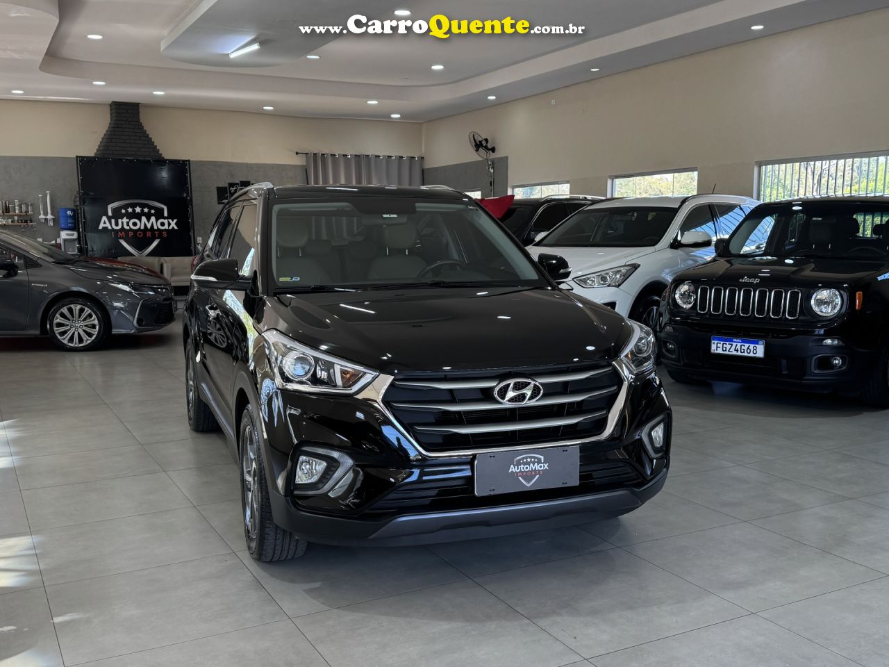 HYUNDAI   CRETA LIMITED EDITION 1.6 16V FLEX AUT.   PRETO 2021 1.6 FLEX - Loja
