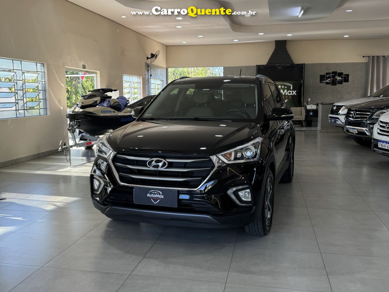 HYUNDAI   CRETA LIMITED EDITION 1.6 16V FLEX AUT.   PRETO 2021 1.6 FLEX - Loja