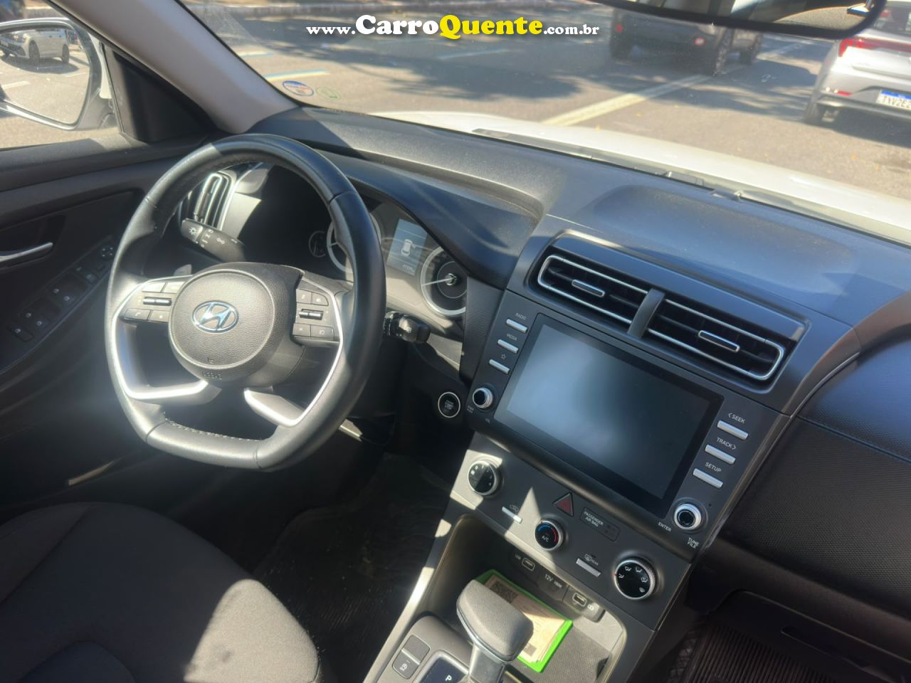 HYUNDAI   CRETA COMFORT 1.0 TB 12V FLEX AUT.   BRANCO 2025 1.0 FLEX - Loja