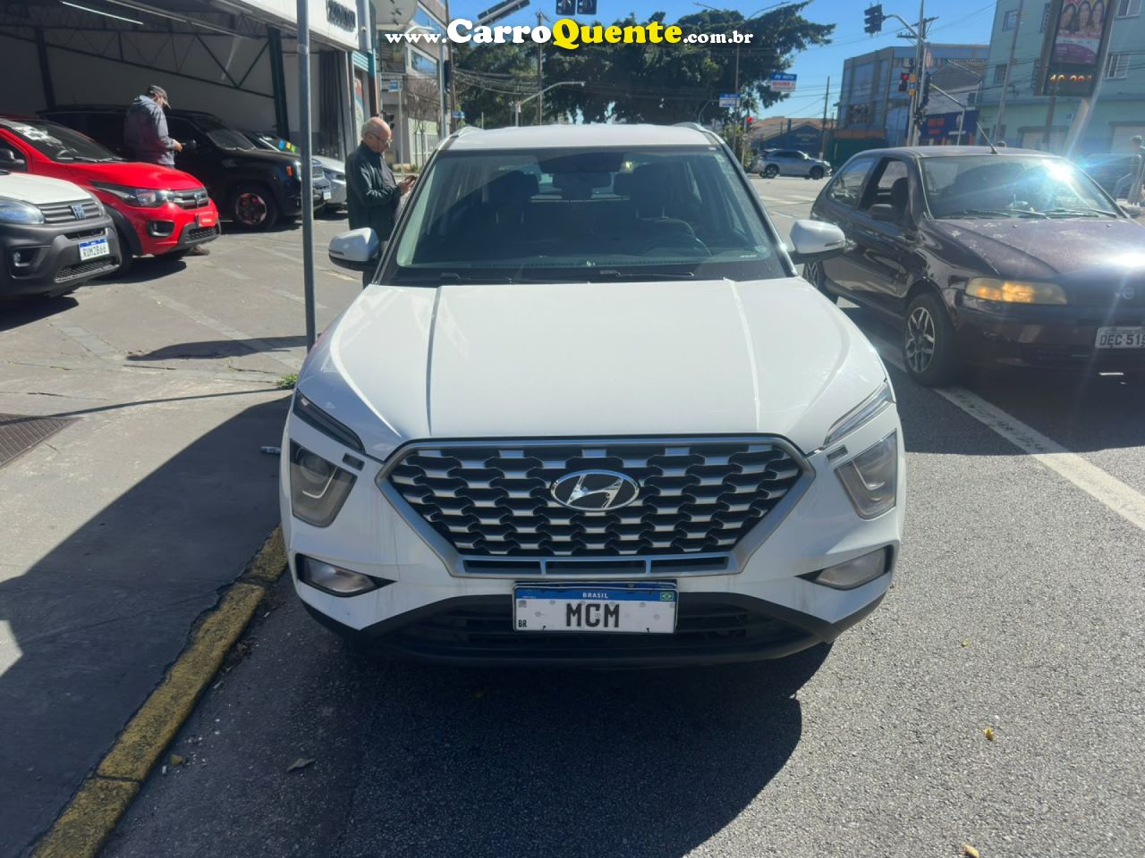 HYUNDAI   CRETA COMFORT 1.0 TB 12V FLEX AUT.   BRANCO 2025 1.0 FLEX - Loja
