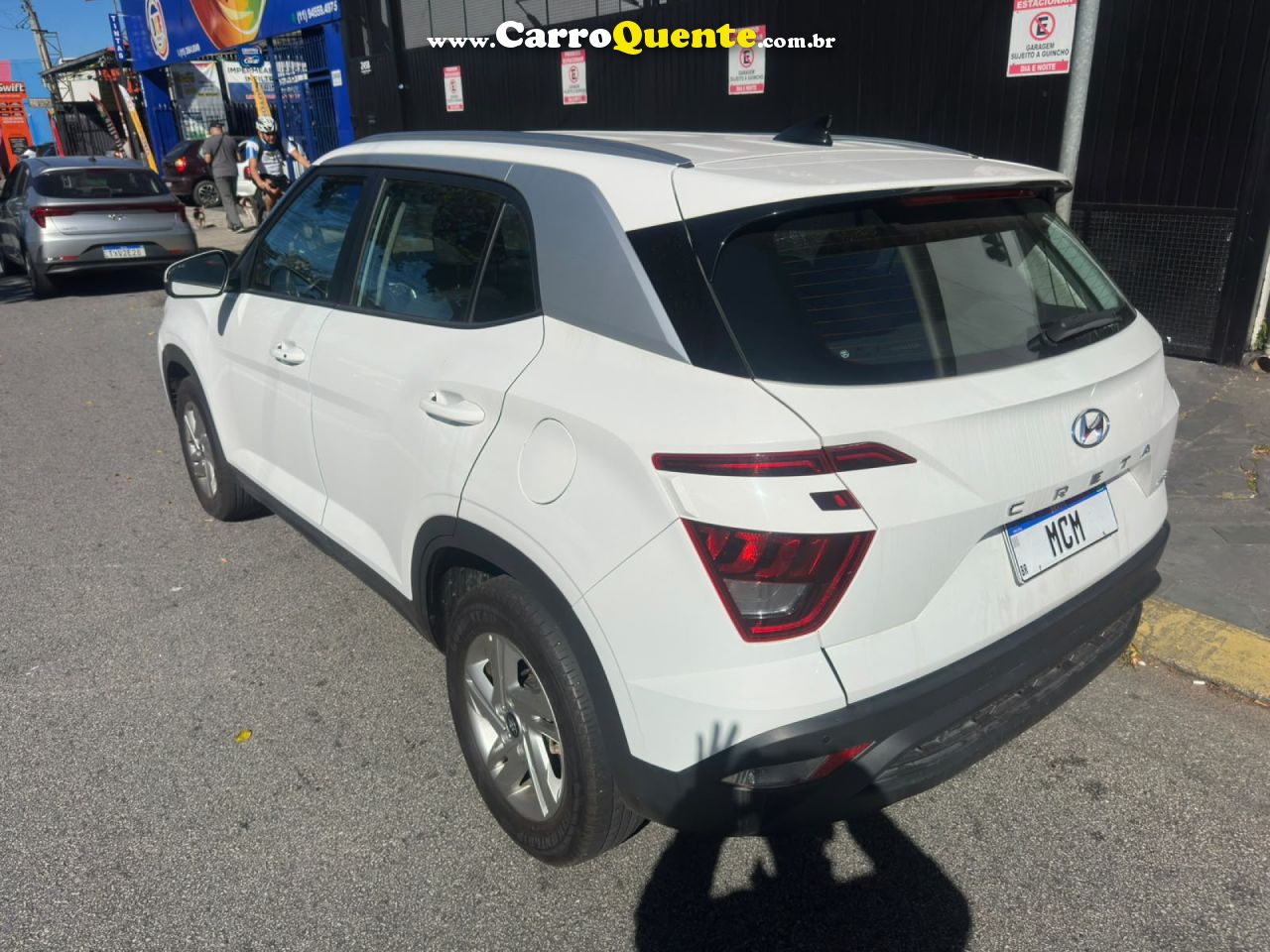 HYUNDAI   CRETA COMFORT 1.0 TB 12V FLEX AUT.   BRANCO 2025 1.0 FLEX - Loja