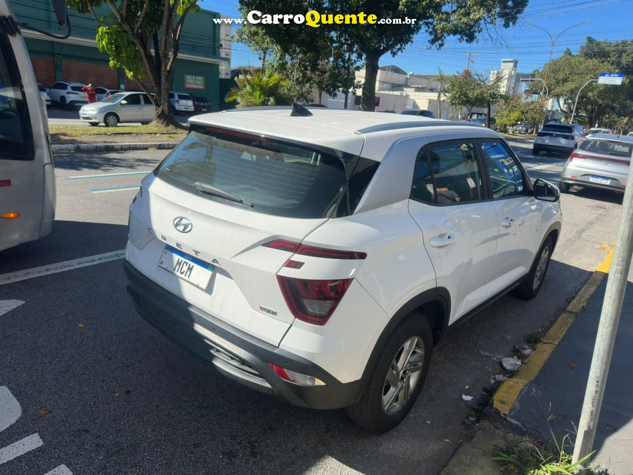 HYUNDAI   CRETA COMFORT 1.0 TB 12V FLEX AUT.   BRANCO 2025 1.0 FLEX - Loja