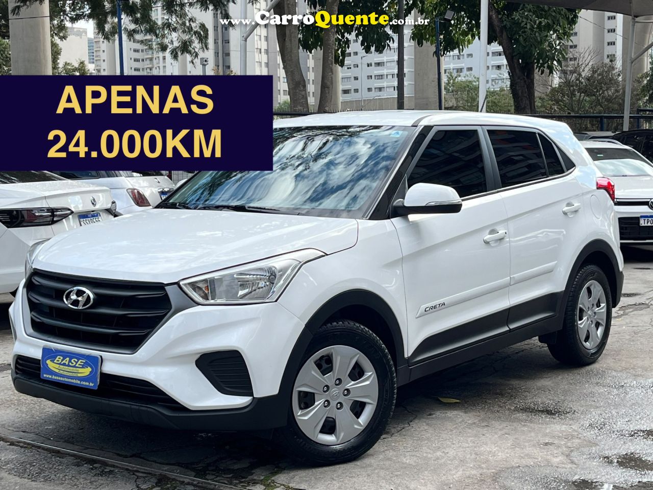 HYUNDAI   CRETA ATTITUDE 1.6 16V FLEX AUT.   BRANCO 2020 1.6 FLEX - Loja