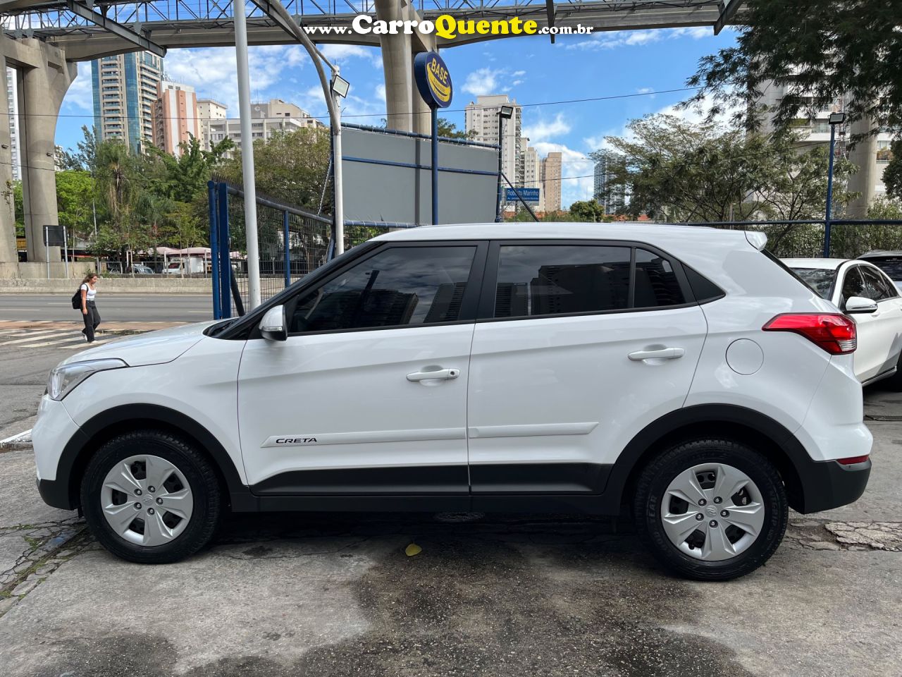 HYUNDAI   CRETA ATTITUDE 1.6 16V FLEX AUT.   BRANCO 2020 1.6 FLEX - Loja