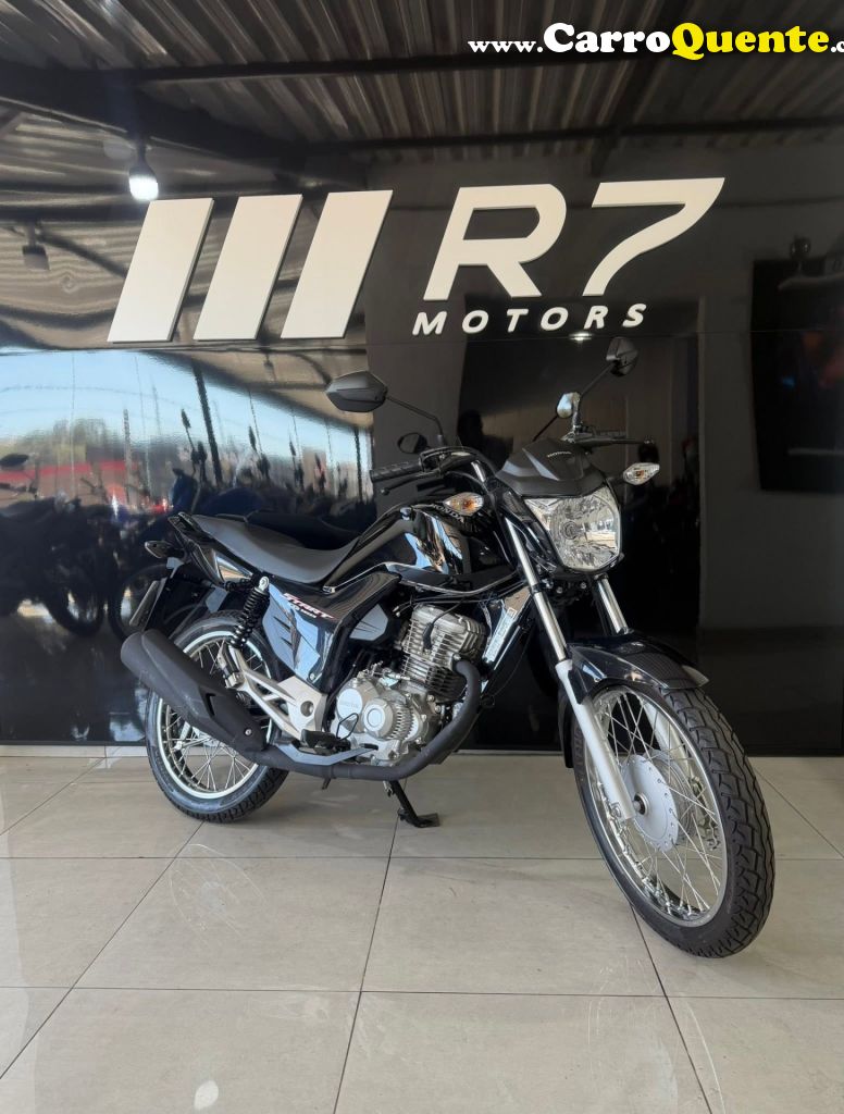 HONDA   CG 160 START   PRETO 2023 160 GASOLINA - Loja