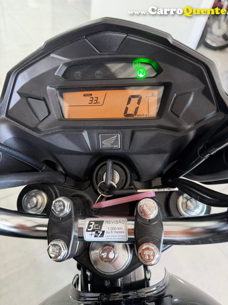 HONDA   CG 160 START   PRETO 2023 160 GASOLINA - Loja