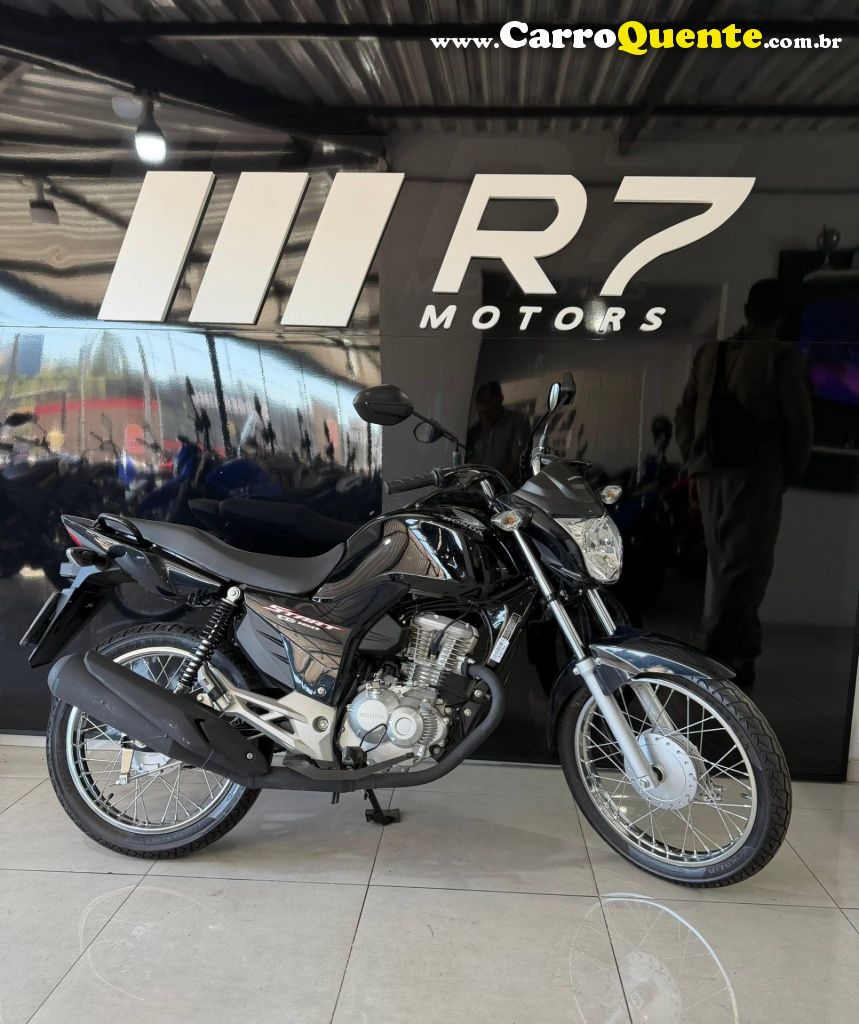 HONDA   CG 160 START   PRETO 2023 160 GASOLINA - Loja