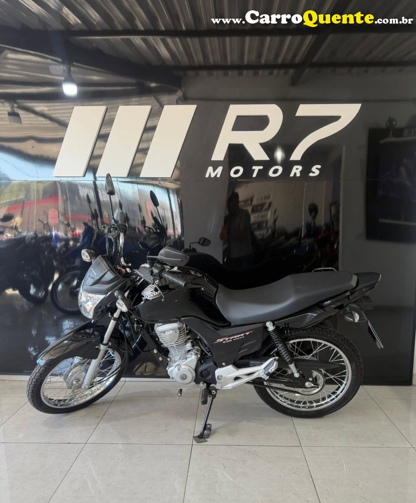 HONDA   CG 160 START   PRETO 2023 160 GASOLINA - Loja