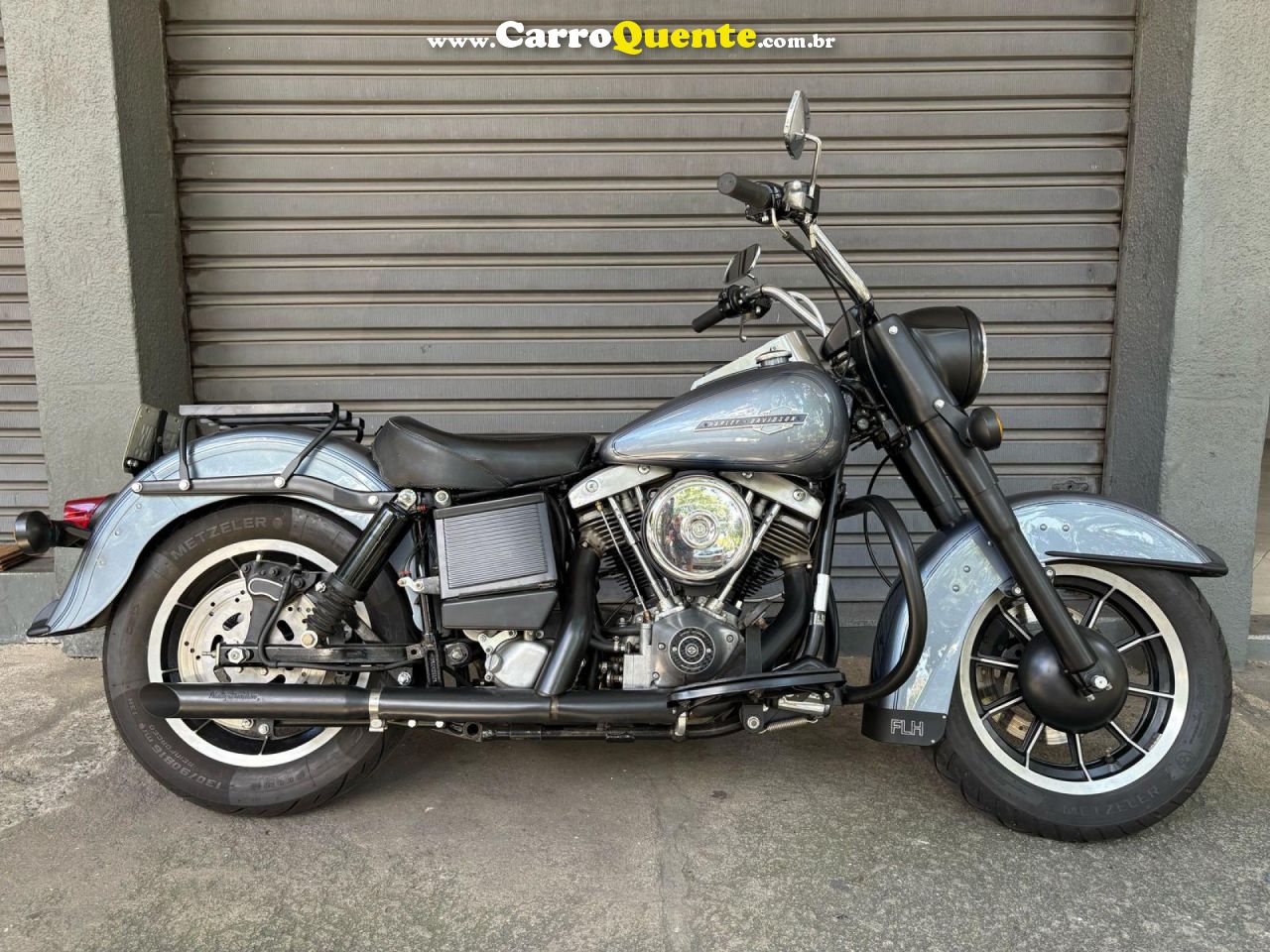 HARLEY-DAVIDSON   SHOVELHEAD 1000   CINZA 1975 1000 GASOLINA - Loja