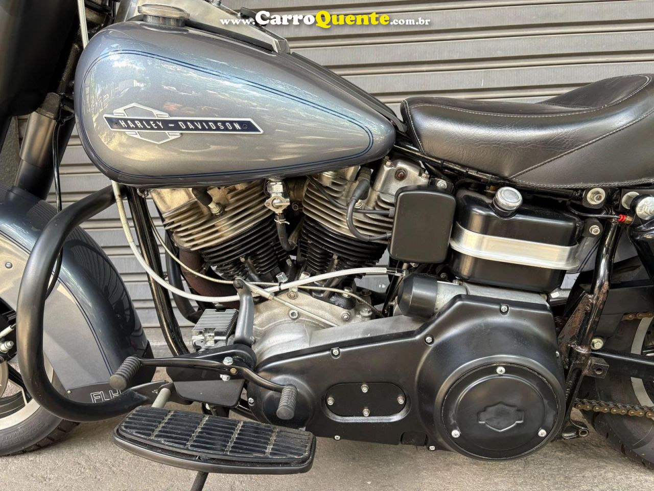 HARLEY-DAVIDSON   SHOVELHEAD 1000   CINZA 1975 1000 GASOLINA - Loja