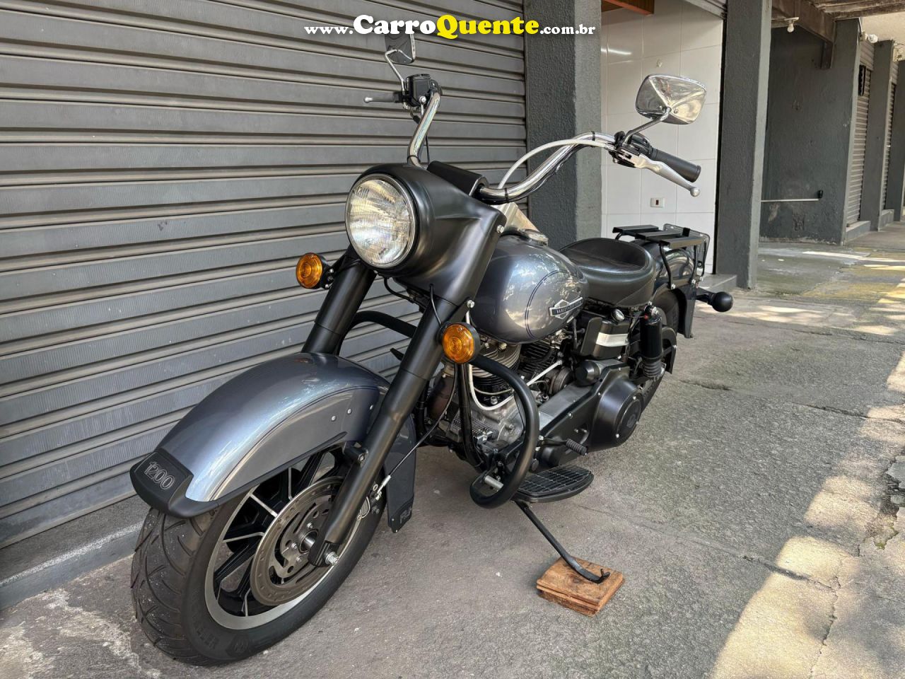 HARLEY-DAVIDSON   SHOVELHEAD 1000   CINZA 1975 1000 GASOLINA - Loja