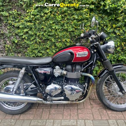 TRIUMPH   BONNEVILLE T 100   PRETO 2015 900 GASOLINA