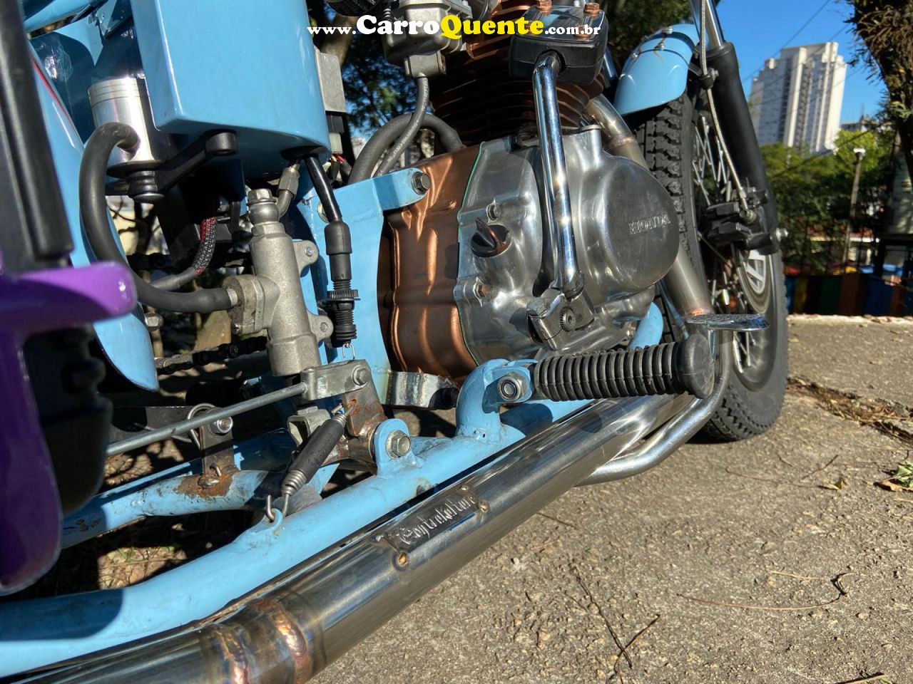 HONDA   HONDA CG 125 CHOPPER    AMARELO 1982 125 GASOLINA - Loja