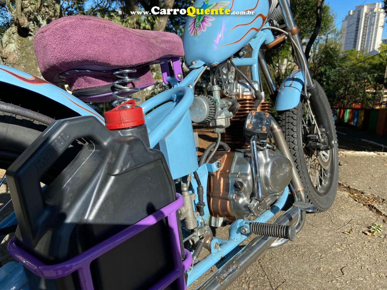 HONDA   HONDA CG 125 CHOPPER    AMARELO 1982 125 GASOLINA - Loja