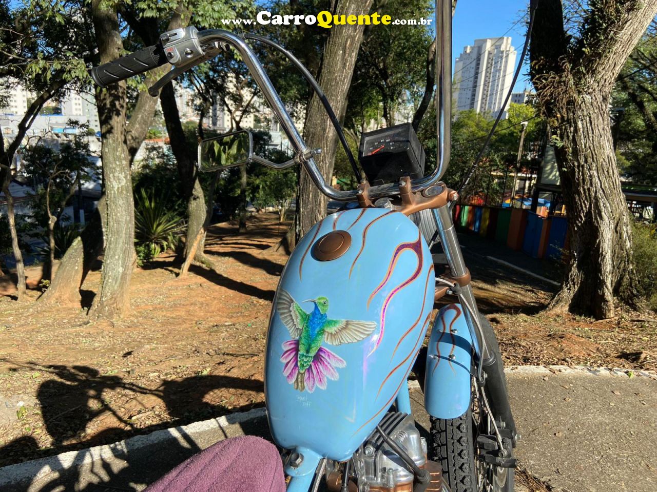 HONDA   HONDA CG 125 CHOPPER    AMARELO 1982 125 GASOLINA - Loja