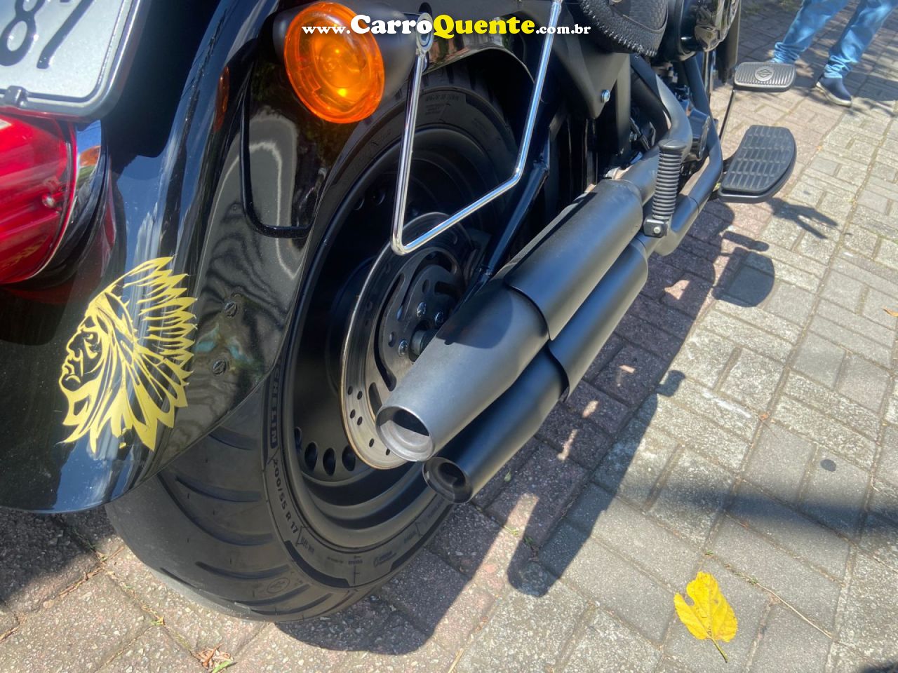 HARLEY-DAVIDSON   HARLEY DAVIDSONFLSTF   PRETO 2007 1584 GASOLINA - Loja