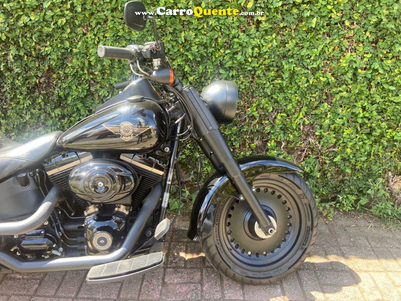 HARLEY-DAVIDSON   HARLEY DAVIDSONFLSTF   PRETO 2007 1584 GASOLINA - Loja