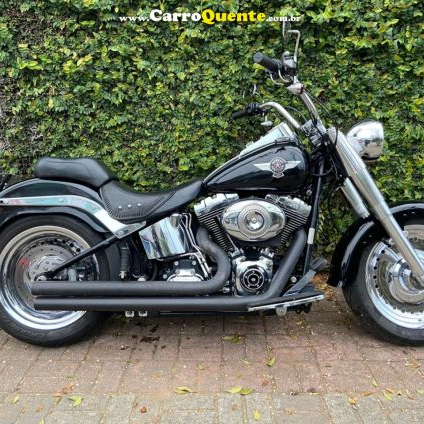 HARLEY-DAVIDSON   FAT BOY FLSTF   PRETO 2011 1600 GASOLINA