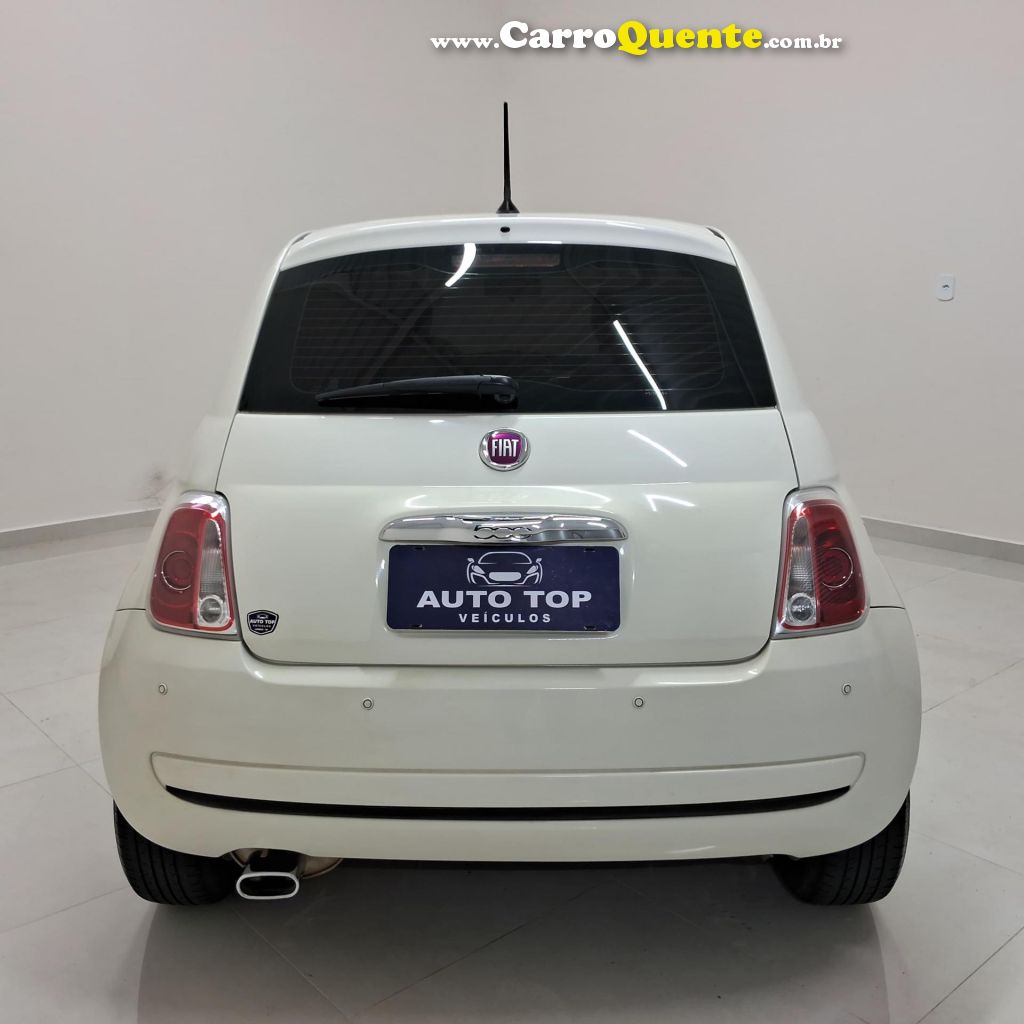 FIAT   500 CULT 1.4 FLEX 8V EVO MEC.   BRANCO 2014 1.4 FLEX - Loja