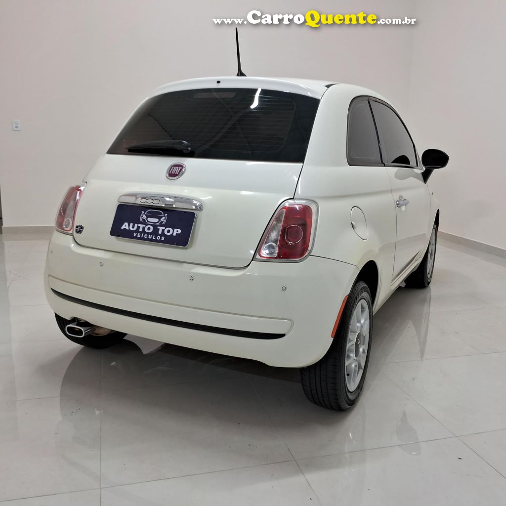 FIAT   500 CULT 1.4 FLEX 8V EVO MEC.   BRANCO 2014 1.4 FLEX - Loja