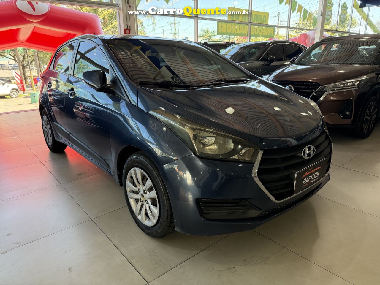 HYUNDAI   HB20 C.STYLEC.PLUS 1.6 FLEX 16V AUT.   AZUL 2015 1.6 FLEX - Loja