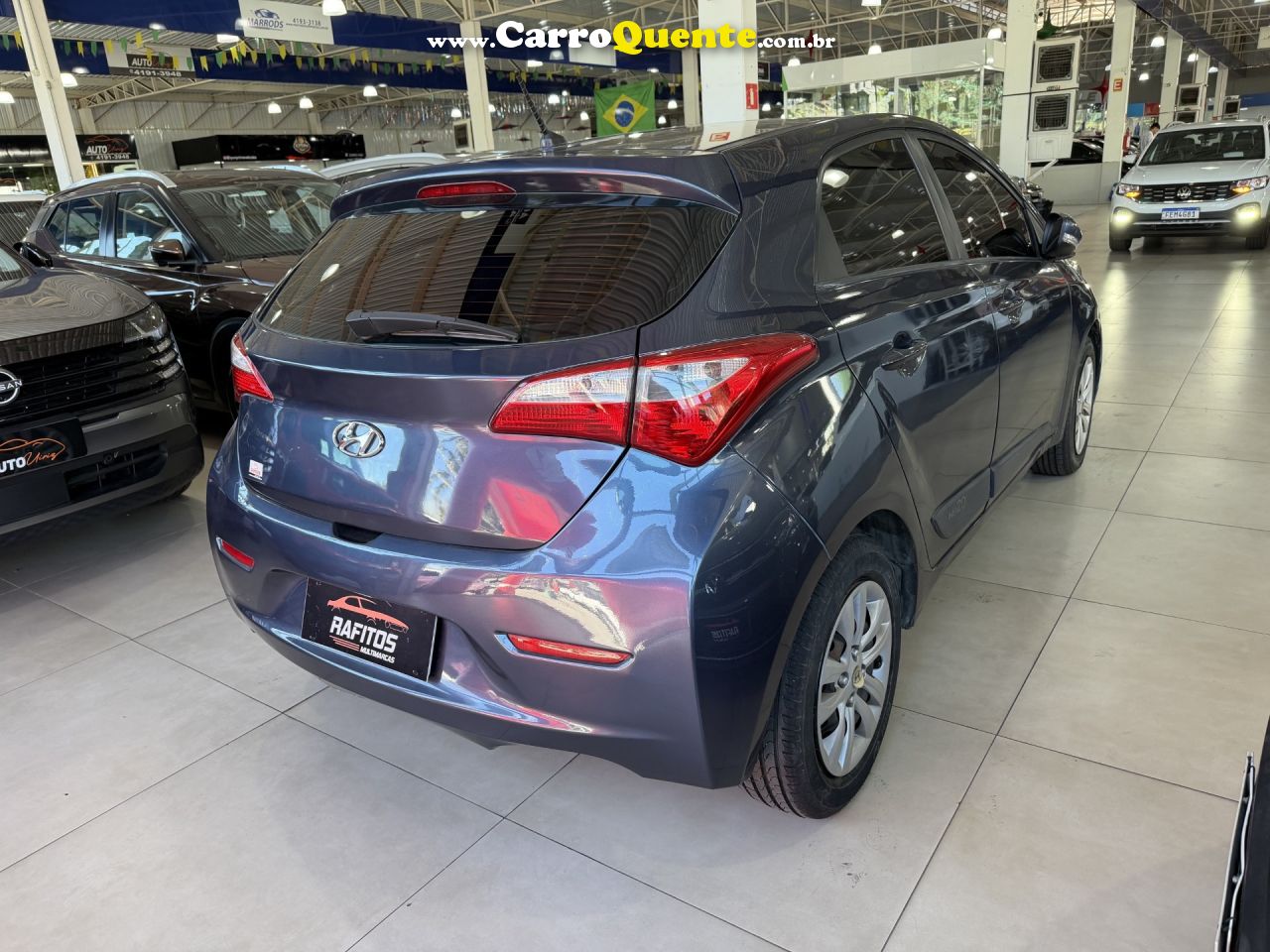 HYUNDAI   HB20 C.STYLEC.PLUS 1.6 FLEX 16V AUT.   AZUL 2015 1.6 FLEX - Loja