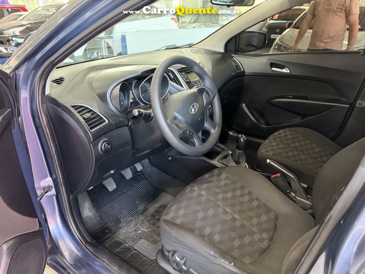 HYUNDAI   HB20 C.STYLEC.PLUS 1.6 FLEX 16V AUT.   AZUL 2015 1.6 FLEX - Loja