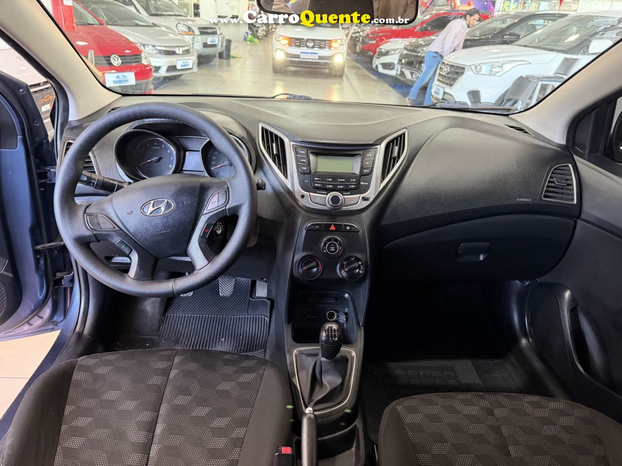 HYUNDAI   HB20 C.STYLEC.PLUS 1.6 FLEX 16V AUT.   AZUL 2015 1.6 FLEX - Loja