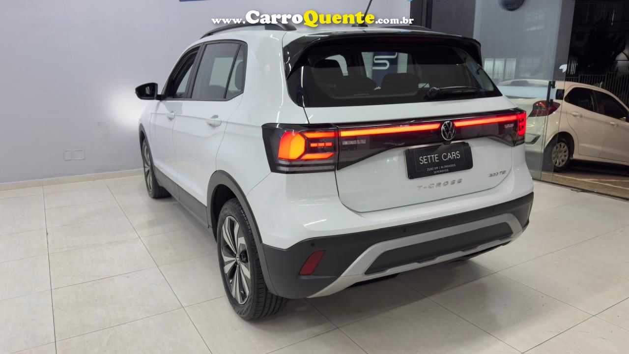 VOLKSWAGEN   T-CROSS 200 TSI 1.0  FLEX 12V 5P AUT.   BRANCO 2025 1.0 FLEX - Loja