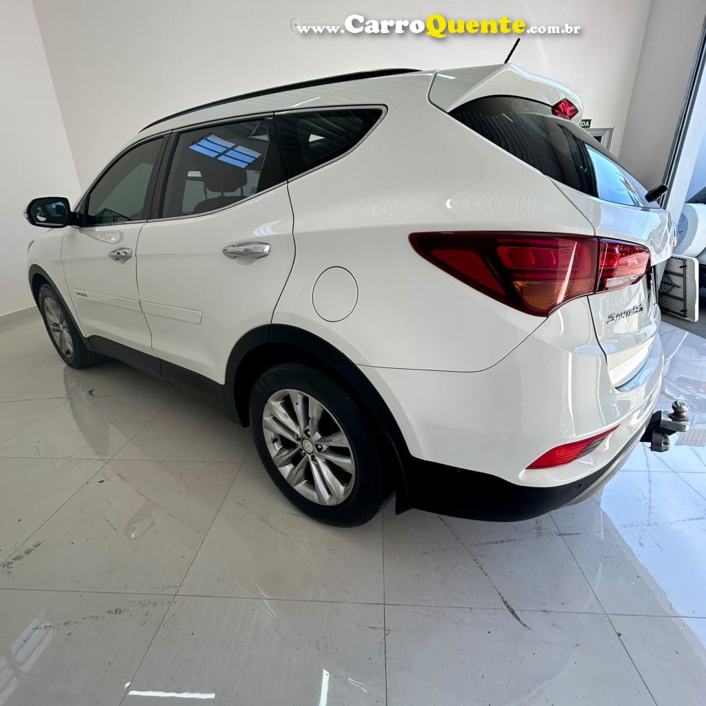 HYUNDAI   GRAND SANTA FÉ  3.3 V6 4X4 TIPTRONIC   BRANCO 2016 3.3 GASOLINA - Loja