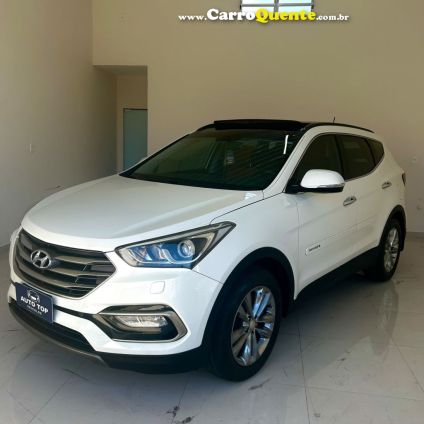 HYUNDAI   GRAND SANTA FÉ  3.3 V6 4X4 TIPTRONIC   BRANCO 2016 3.3 GASOLINA