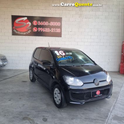 VOLKSWAGEN   UP! TAKE 1.0 T. FLEX 12V 3P   PRETO 2016 1.0 FLEX