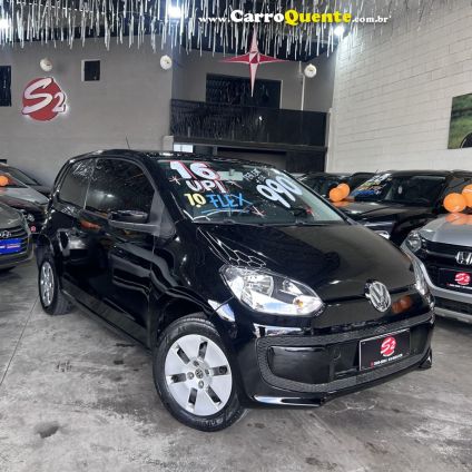 VOLKSWAGEN   UP! TAKE 1.0 T. FLEX 12V 3P   PRETO 2016 1.0 FLEX