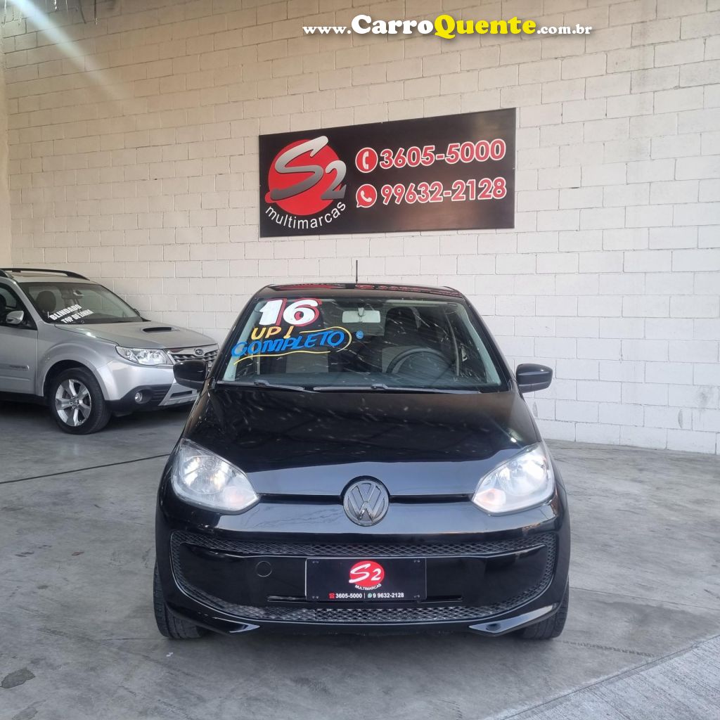 VOLKSWAGEN   UP! TAKE 1.0 T. FLEX 12V 3P   PRETO 2016 1.0 FLEX - Loja