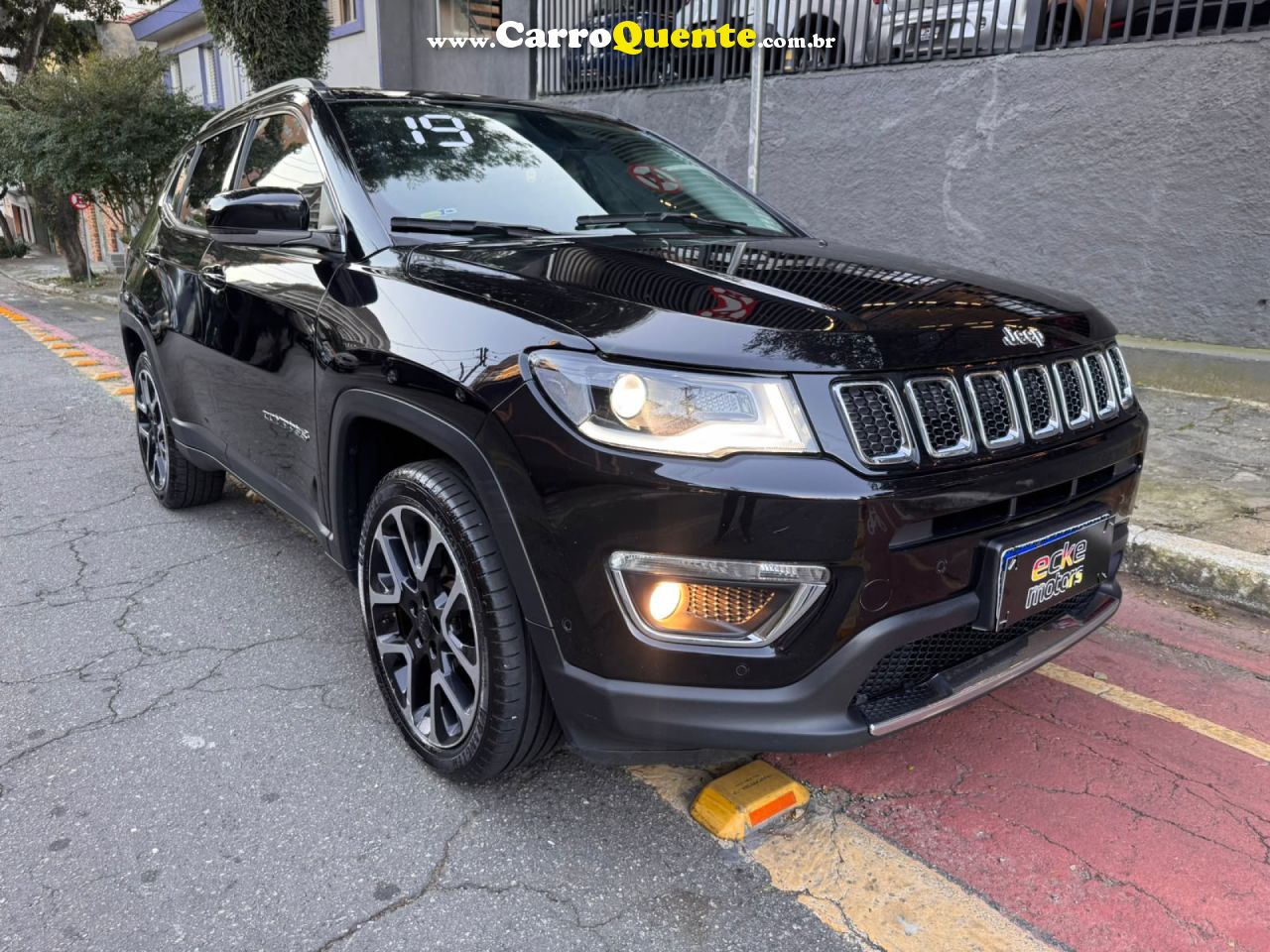 JEEP   COMPASS LIMITED 2.0 4X2 FLEX 16V AUT.   PRETO 2019 2.0 FLEX - Loja