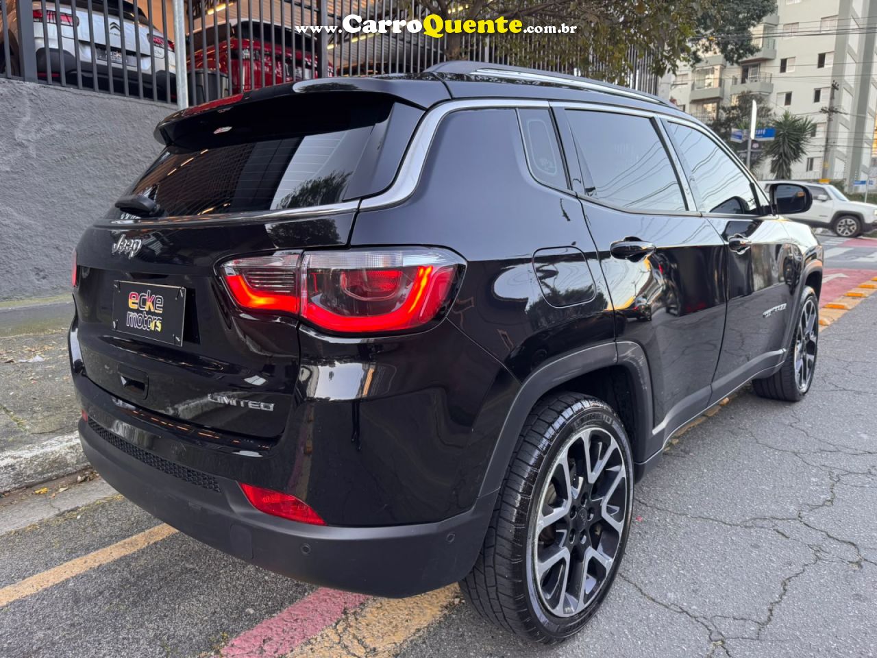 JEEP   COMPASS LIMITED 2.0 4X2 FLEX 16V AUT.   PRETO 2019 2.0 FLEX - Loja